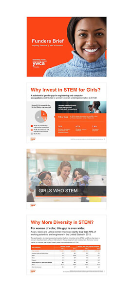 Princeton YMCA Girls in STEM Donors Materials
