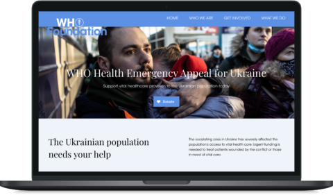 WHO Health Emergency Appeal for Ukraine